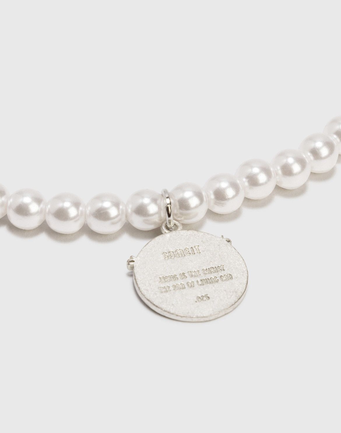 Japanese Brand Smiley Pearl Necklace Size ONE SIZE - 7 Thumbnail