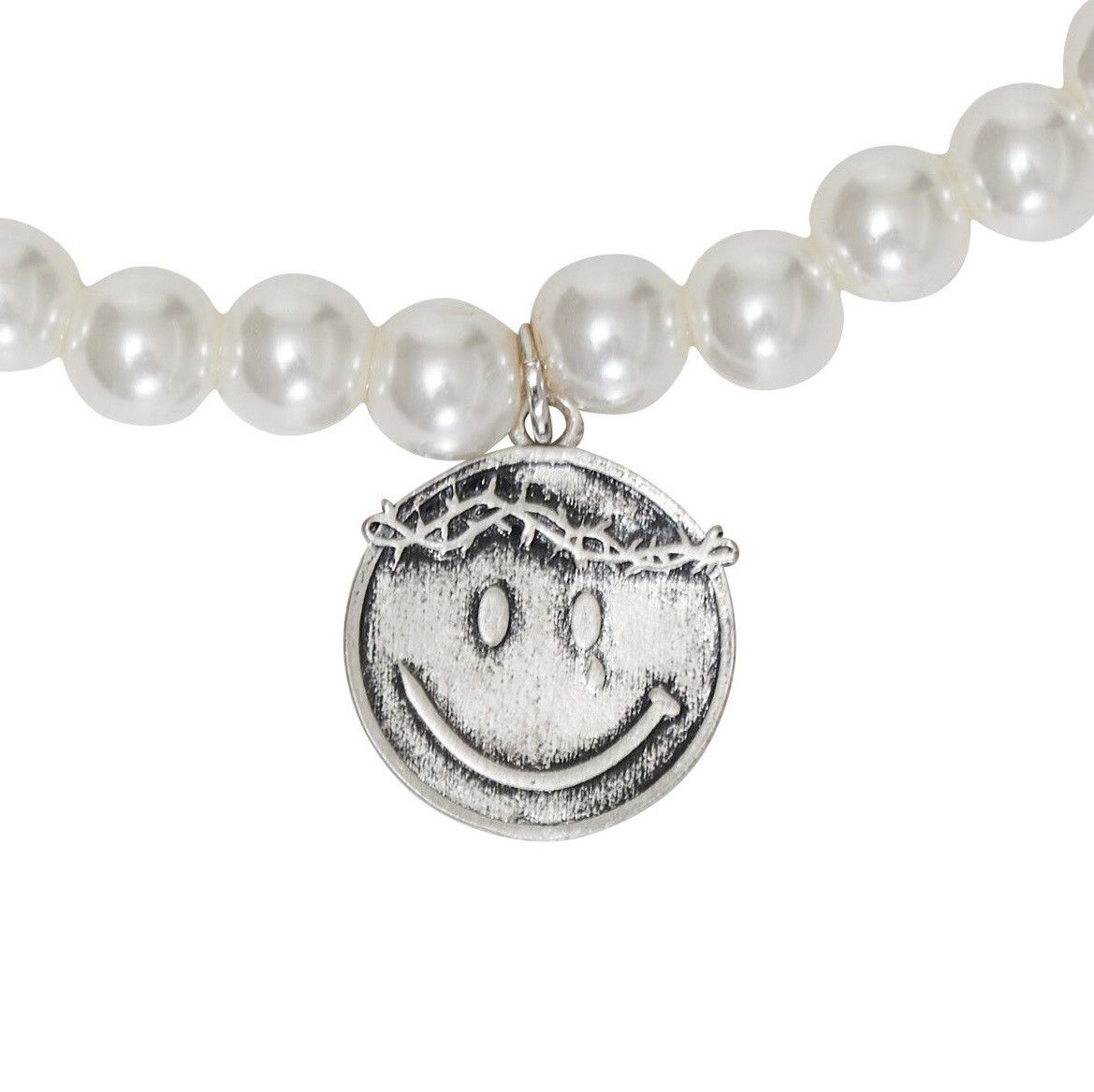 Japanese Brand Smiley Pearl Necklace Size ONE SIZE - 6 Thumbnail