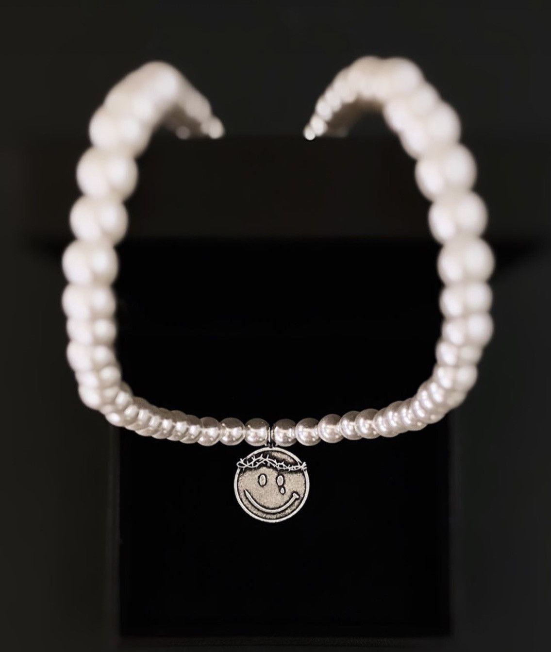 Japanese Brand Smiley Pearl Necklace Size ONE SIZE - 9 Thumbnail
