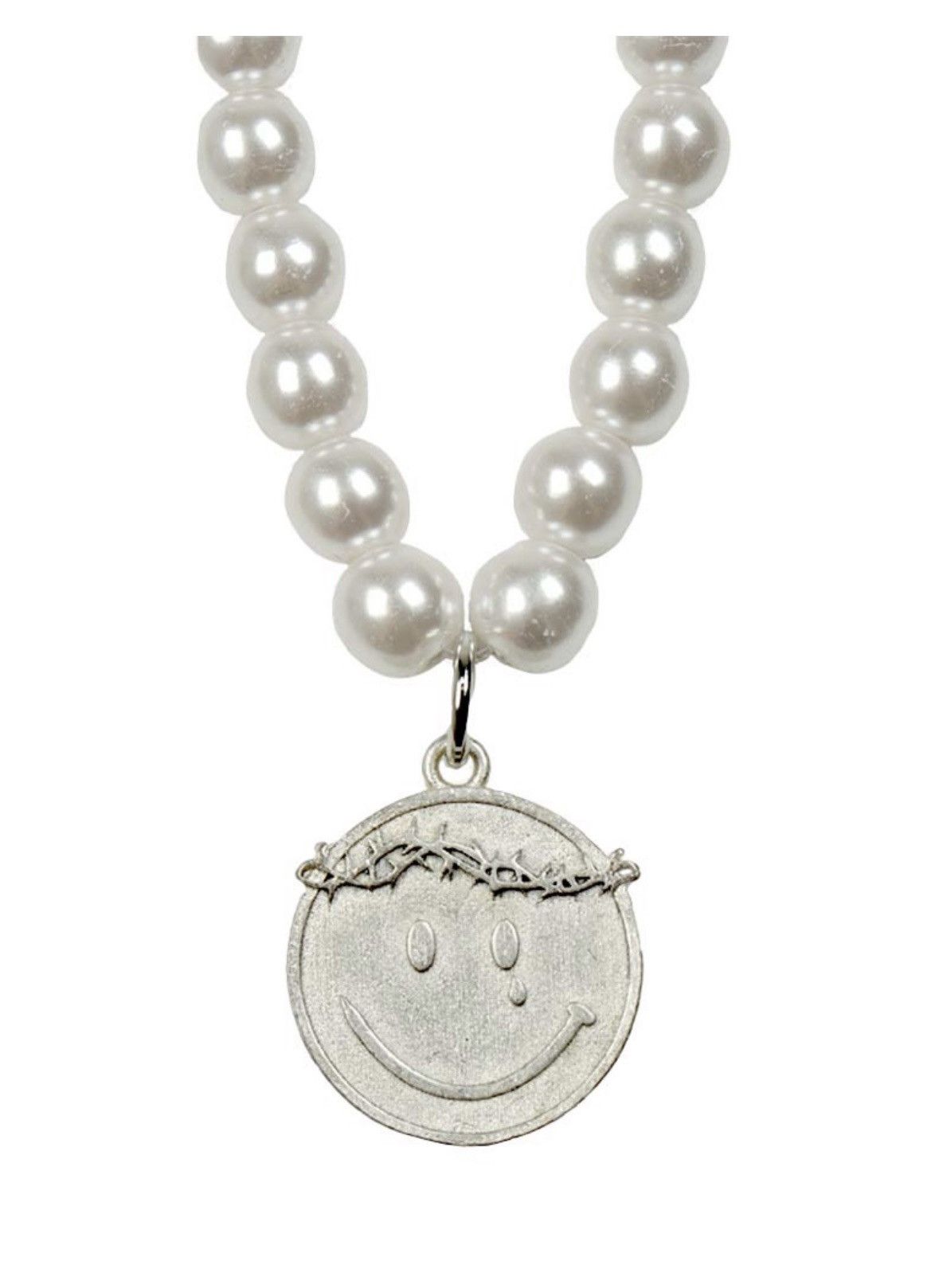 Japanese Brand Smiley Pearl Necklace Size ONE SIZE - 1 Thumbnail