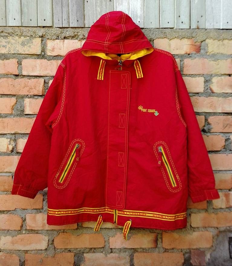 Other Point Square Jacket Ski Hiphop Large Size Size US L / EU 52-54 / 3 - 4 Thumbnail