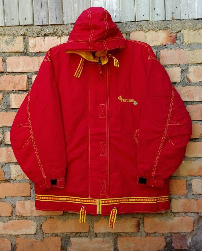 Other Point Square Jacket Ski Hiphop Large Size Size US L / EU 52-54 / 3 - 1 Thumbnail