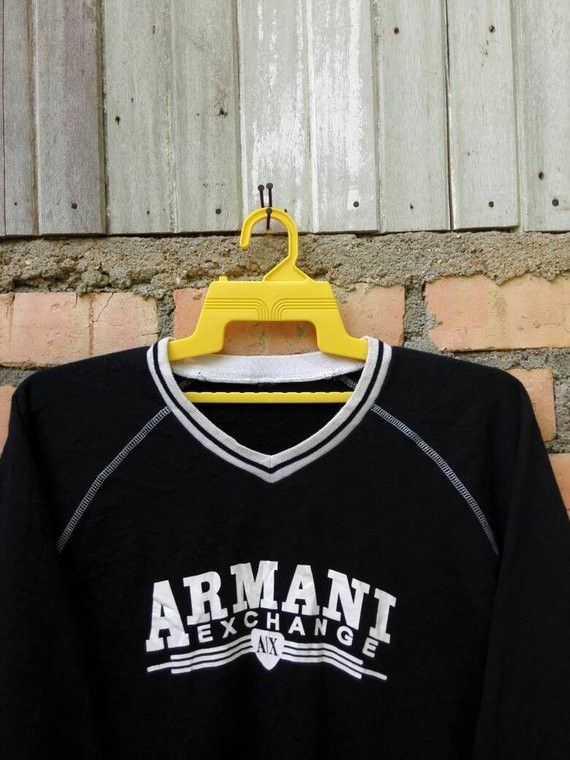 Armani Exchange Armani Exchange Pullover Sweatshirt Medium Size Size US M / EU 48-50 / 2 - 2 Thumbnail