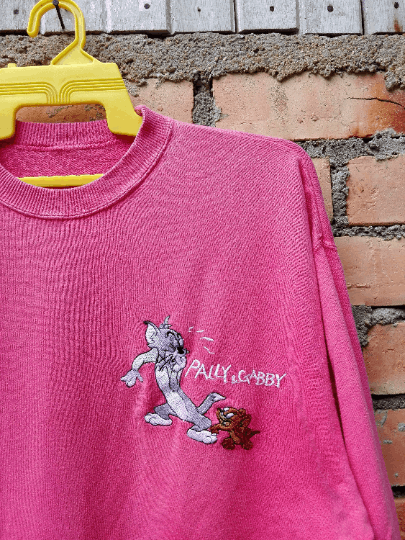 Cartoon Network × Vintage Tom And Jerry Pullover XL Size Size US XL / EU 56 / 4 - 2 Thumbnail
