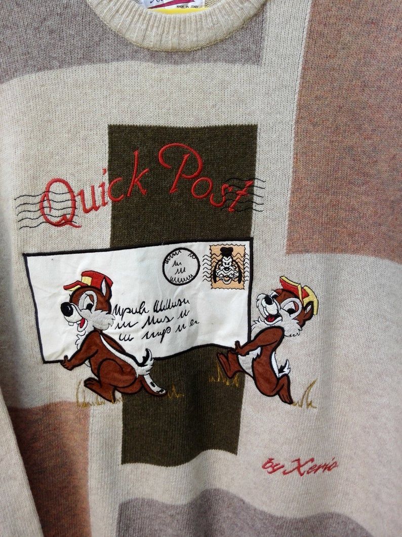 Designer × Vintage Vintage Quick Post By Xerio Knitwear Pullover Large Size Size US L / EU 52-54 / 3 - 3 Thumbnail