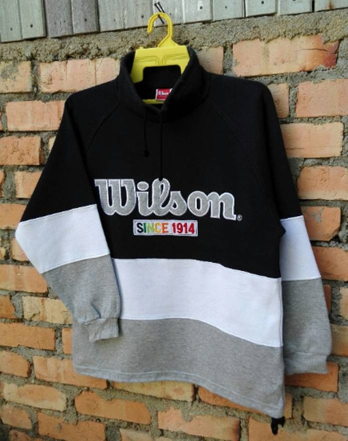 Wilson Wilson Sportswear Crewneck Medium Size Size US M / EU 48-50 / 2 - 2 Thumbnail
