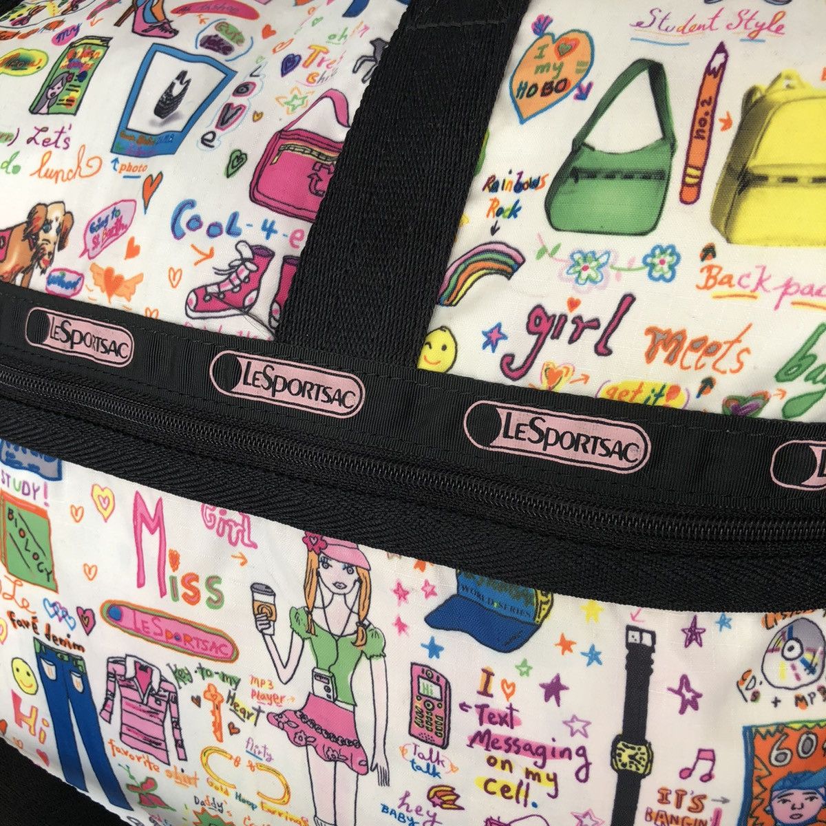 LeSportsac LeSportsac Large Weekender Travel Duffel Bag Size ONE SIZE - 7 Thumbnail