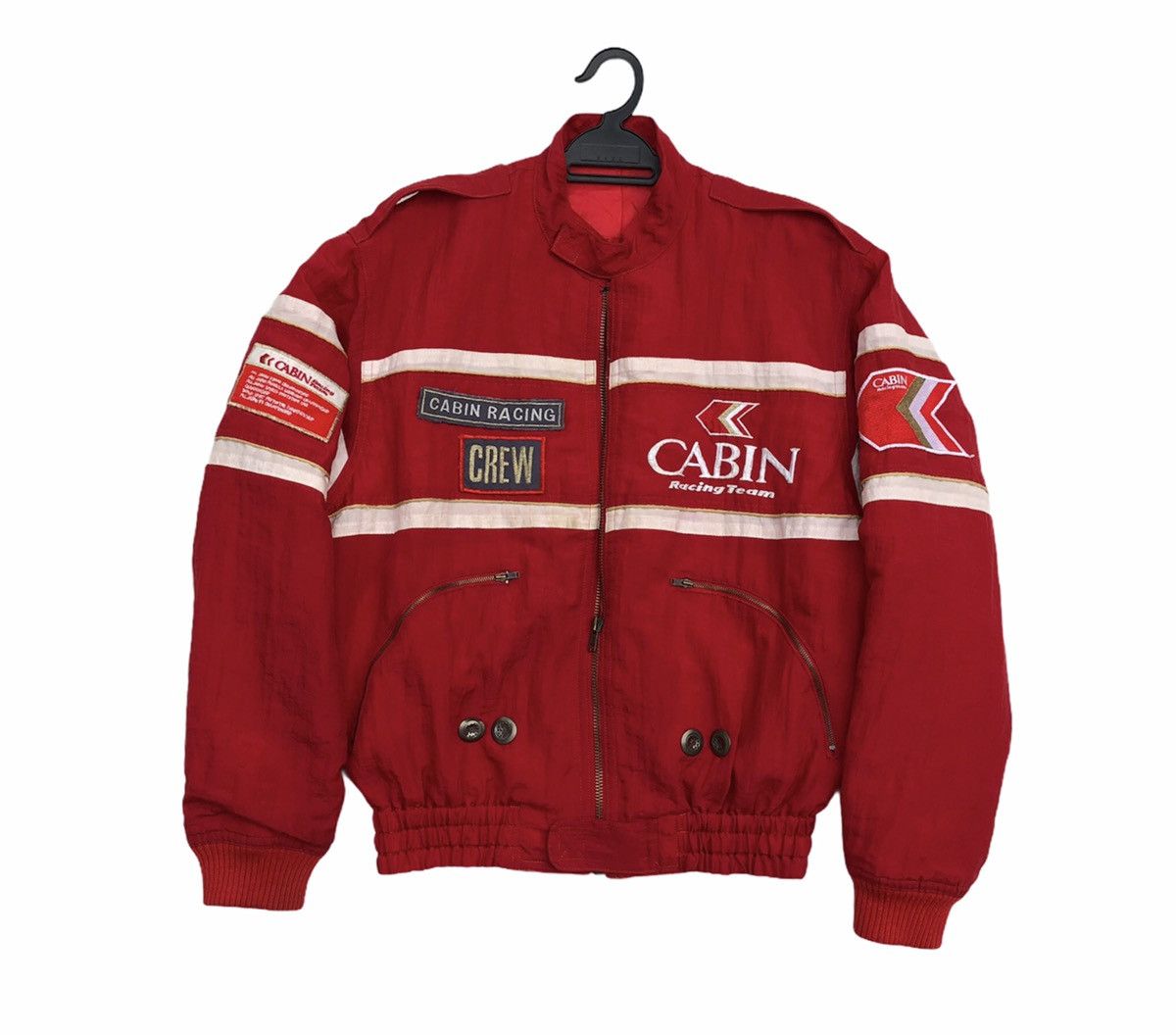 Vintage 🔥Vtg Cabin Racing Team Jacket With Patches Embroidery Logo Size US M / EU 48-50 / 2 - 8 Thumbnail