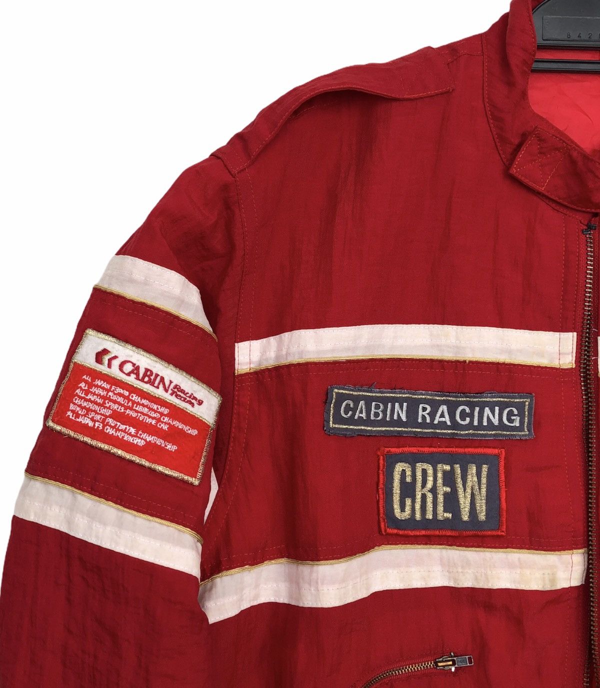 Vintage 🔥Vtg Cabin Racing Team Jacket With Patches Embroidery Logo Size US M / EU 48-50 / 2 - 10 Thumbnail
