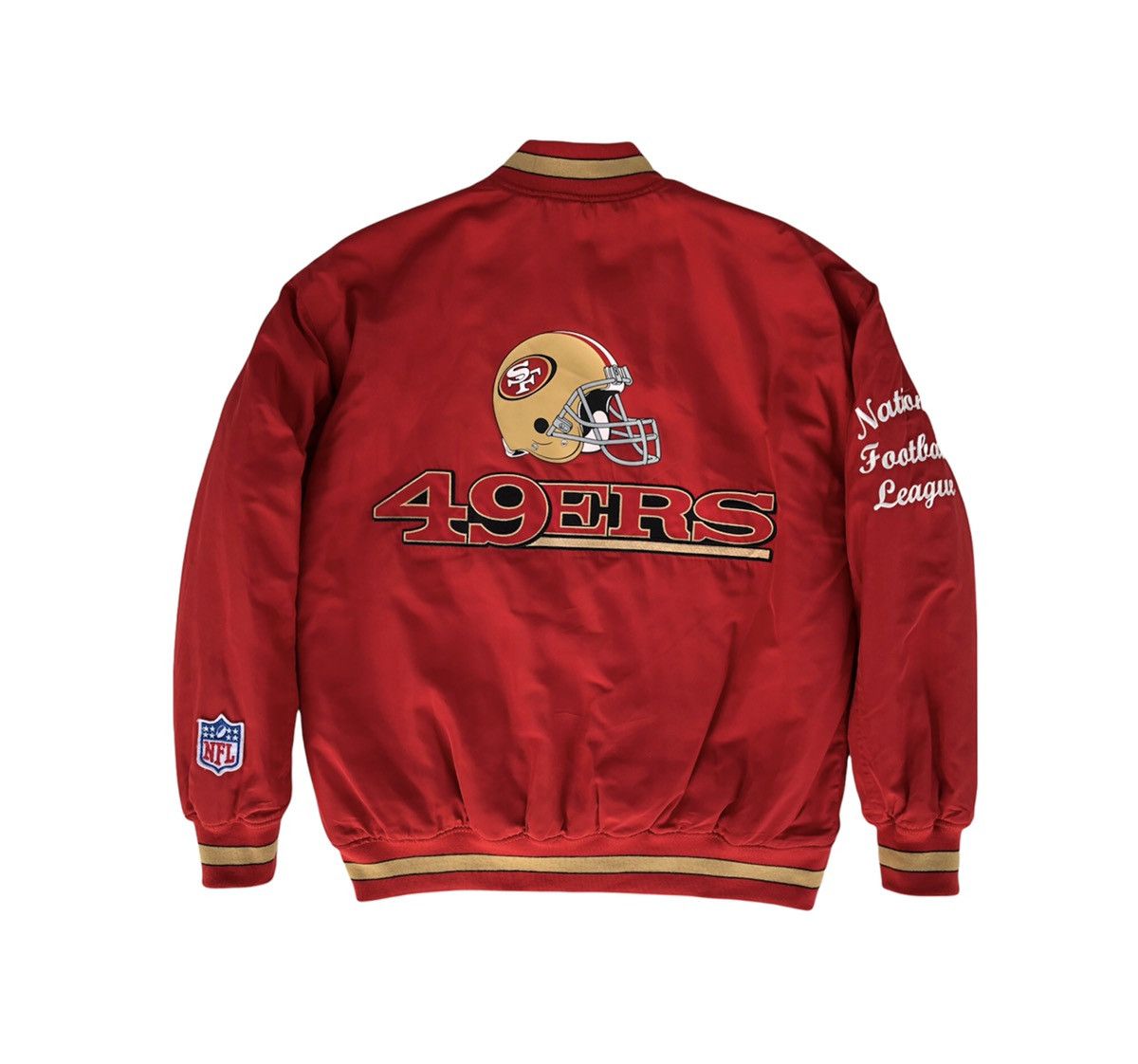 NFL 🔥NFL Team Apparel San Francisco Bomber Jacket Size US L / EU 52-54 / 3 - 8 Thumbnail