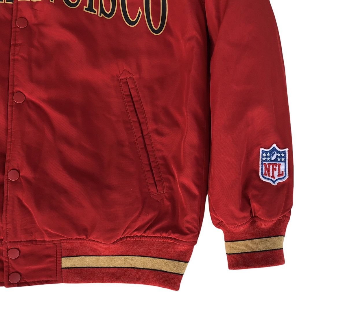 NFL 🔥NFL Team Apparel San Francisco Bomber Jacket Size US L / EU 52-54 / 3 - 11 Thumbnail