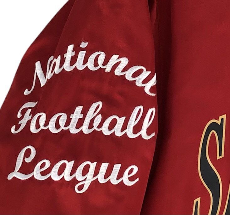 NFL 🔥NFL Team Apparel San Francisco Bomber Jacket Size US L / EU 52-54 / 3 - 12 Thumbnail