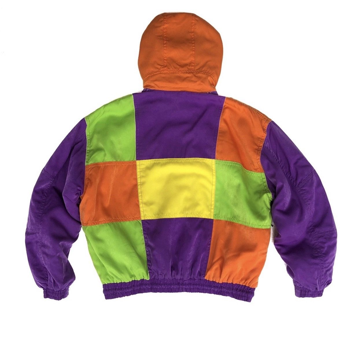 Fila FILA Biella Italia MultiColor Block Hoodie Jacket Size US L / EU 52-54 / 3 - 2 Thumbnail