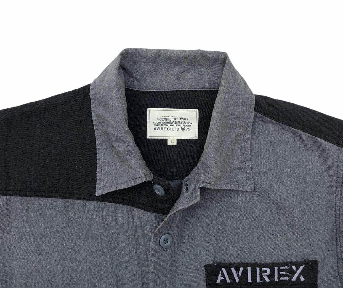 Avirex Avirex Flight Garment Patchork Shirt Size US L / EU 52-54 / 3 - 6 Thumbnail