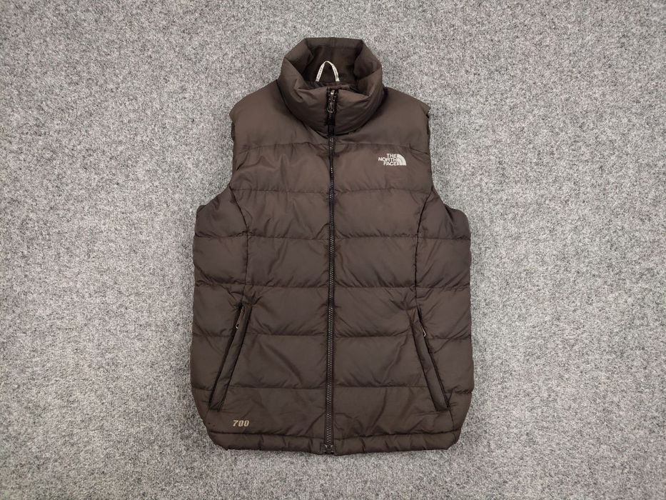 Vintage Vintage 90's The North Face Women's Brown Puffer Vest Jacket