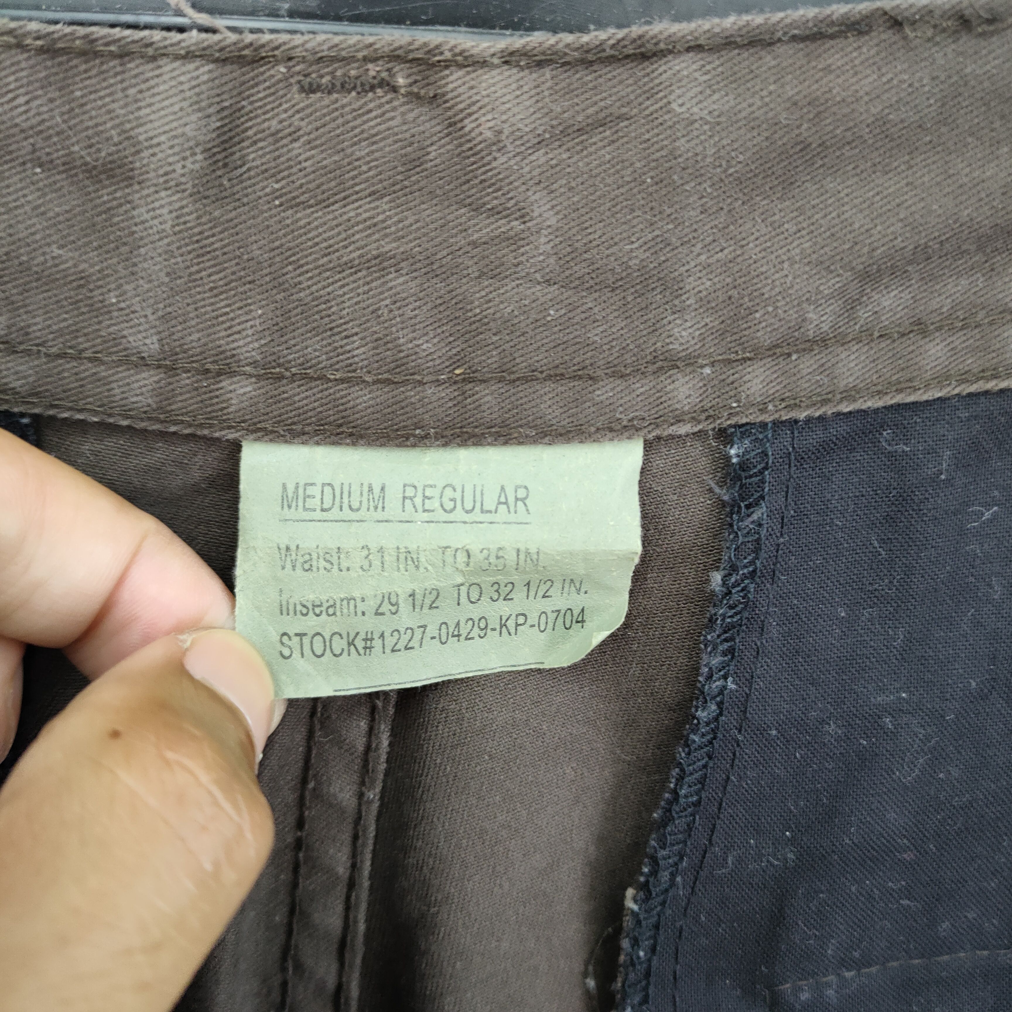 Vintage VINTAGE MILITARY BROWN CARGO PANTS/ TACTICAL PANTS Size US 34 / EU 50 - 9 Thumbnail