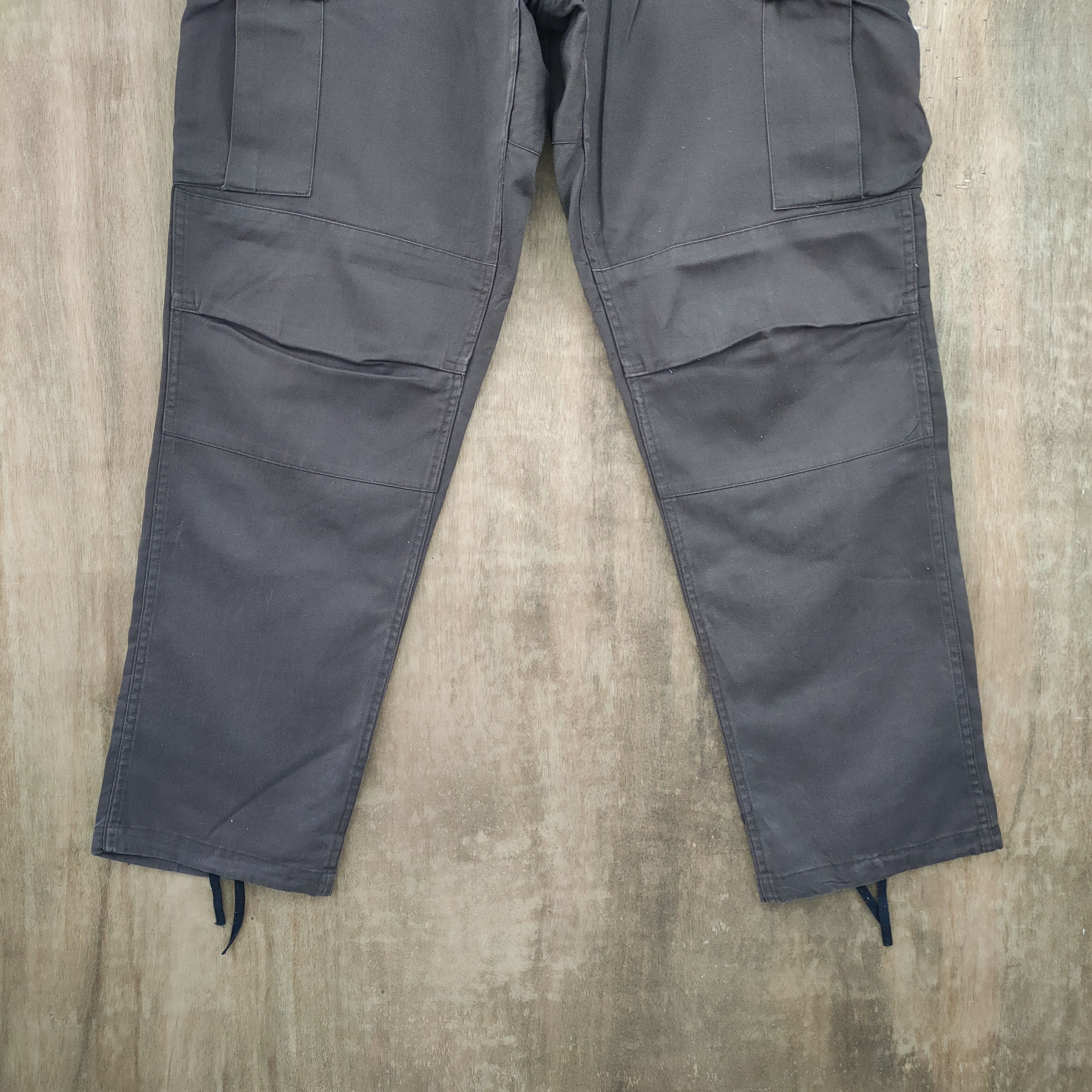 Vintage VINTAGE MILITARY BROWN CARGO PANTS/ TACTICAL PANTS Size US 34 / EU 50 - 3 Thumbnail