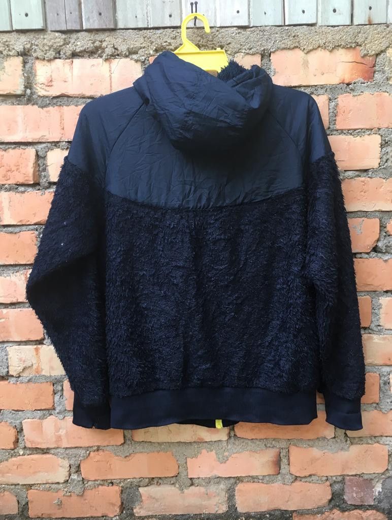 Nike × Vintage Nike Fleece Hooded Size US XL / EU 56 / 4 - 7 Thumbnail