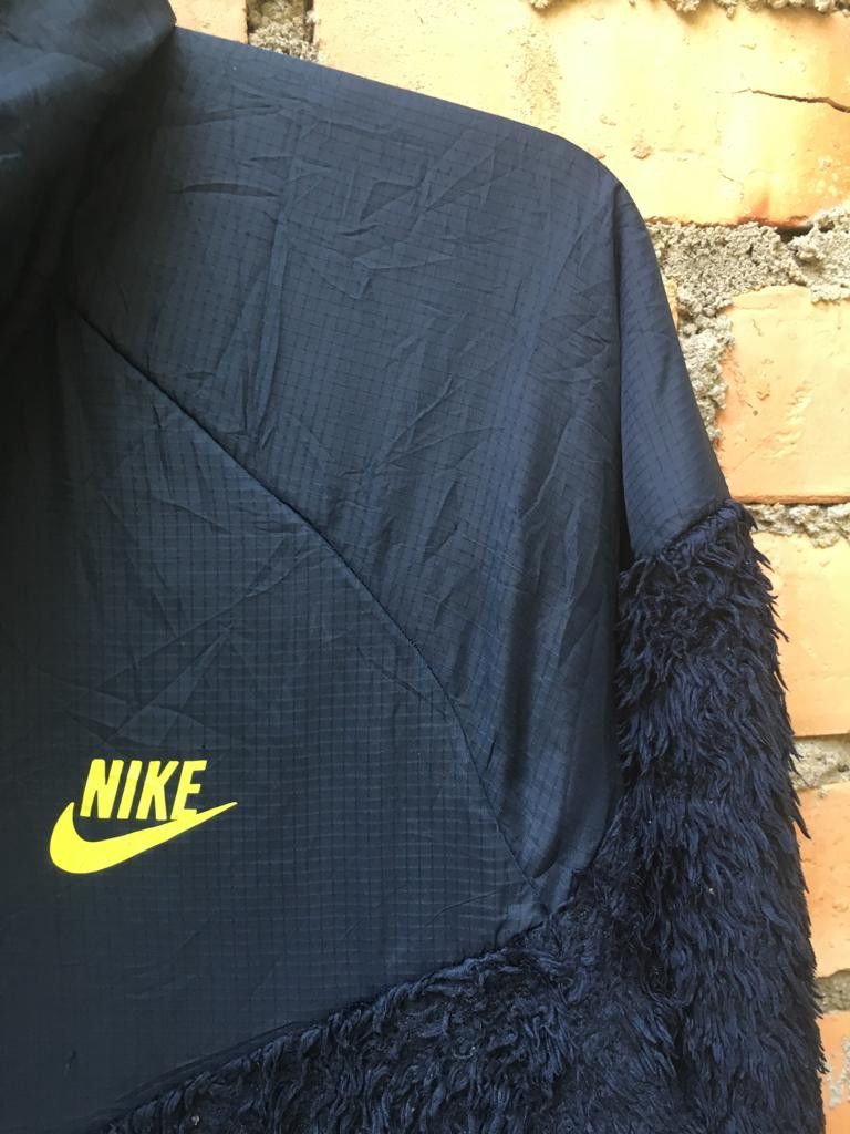 Nike × Vintage Nike Fleece Hooded Size US XL / EU 56 / 4 - 3 Thumbnail