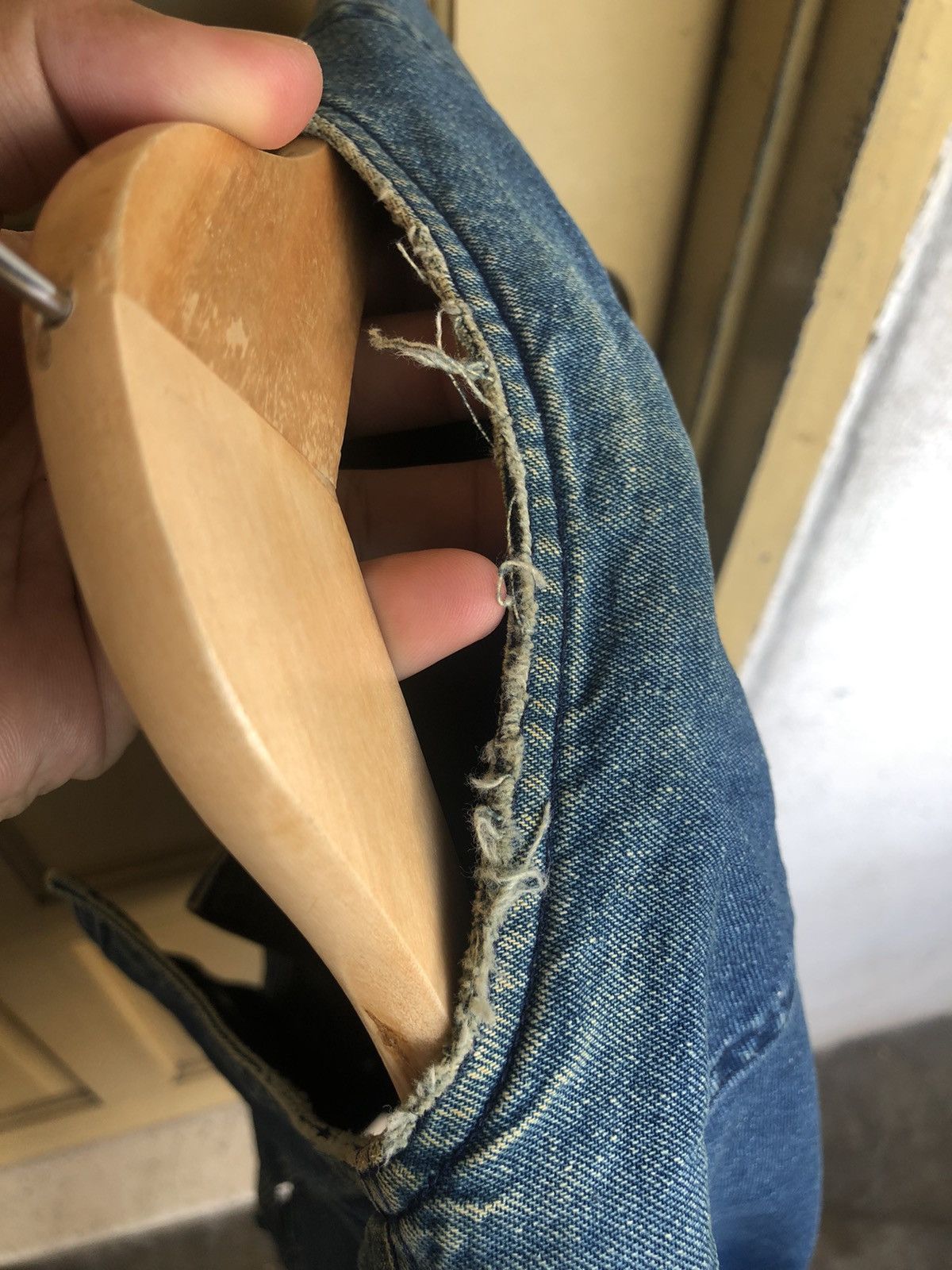 Issey Miyake Vintage Issey Miyake I.S Oversized Denim Jacket Women Size XL / US 12-14 / IT 48-50 - 18 Thumbnail