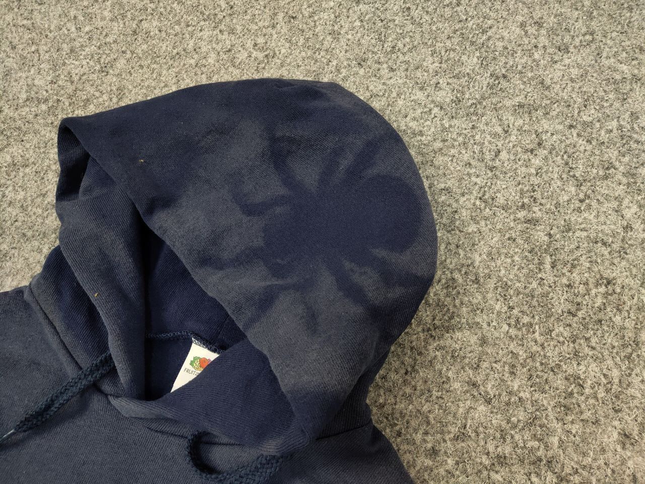 Vintage Vintage 90's Sun Faded Silhouette Boxy Blue Blank Hoodie Size US M / EU 48-50 / 2 - 10 Thumbnail