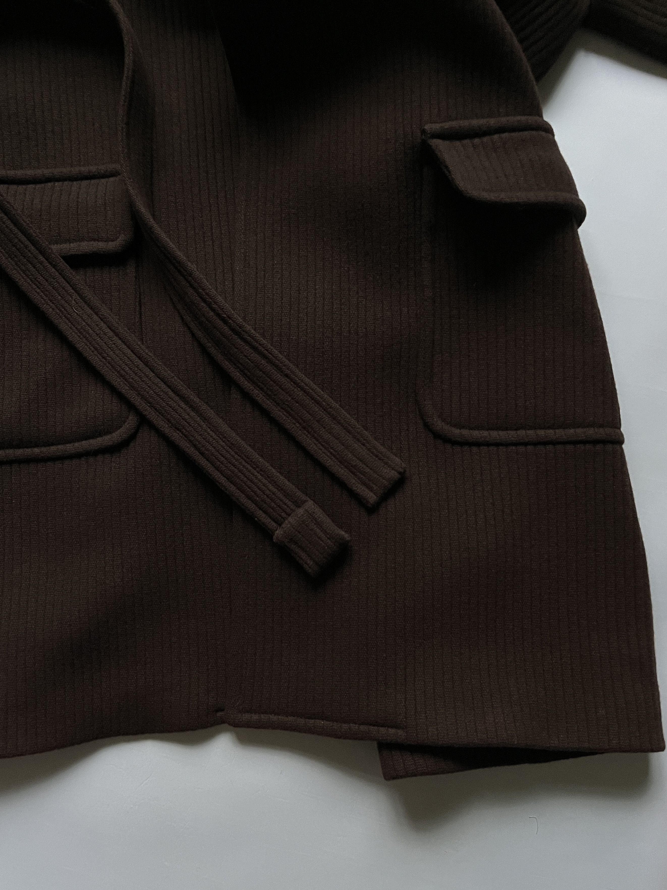 Dirk Van Saene ⚡️QUICK SALE⚡️1996 Dirk Van Saene Brown Long Coat Size US M / EU 48-50 / 2 - 6 Thumbnail