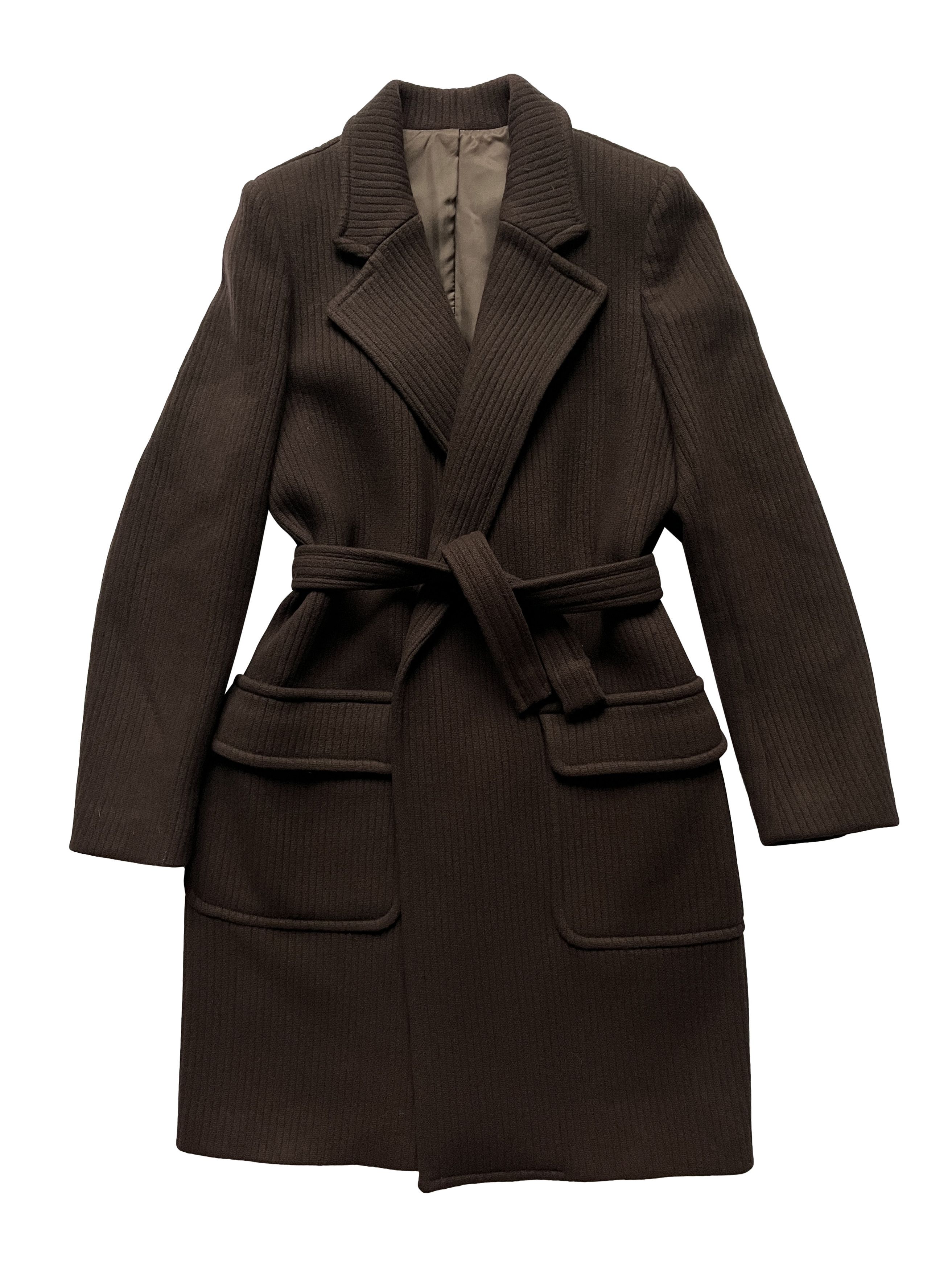 Dirk Van Saene ⚡️QUICK SALE⚡️1996 Dirk Van Saene Brown Long Coat Size US M / EU 48-50 / 2 - 2 Thumbnail