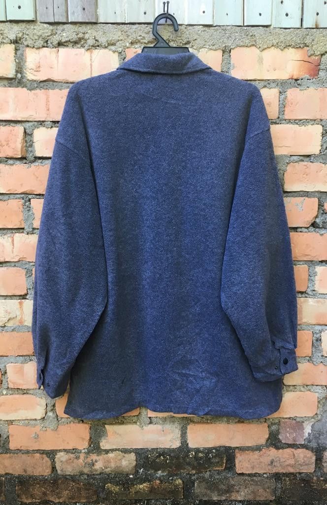 Adidas × Designer × Vintage Adidas Fleece Snap Button Size US L / EU 52-54 / 3 - 4 Thumbnail