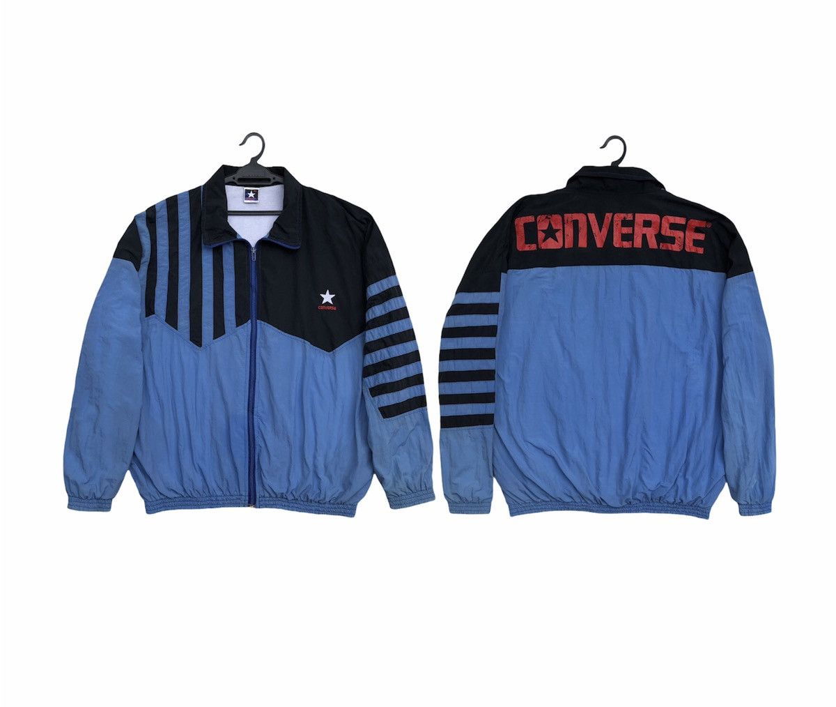 image of Converse Light Bomber Jacket in Blue, Men's (Size XL)