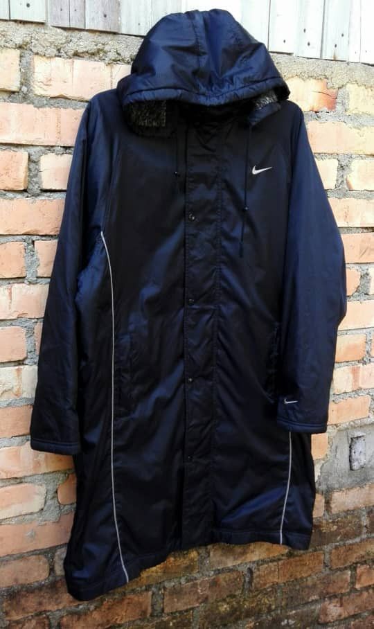 Nike × Vintage Nike Sportswear Hooded Parka Long Jacket Large Size Size US L / EU 52-54 / 3 - 3 Thumbnail