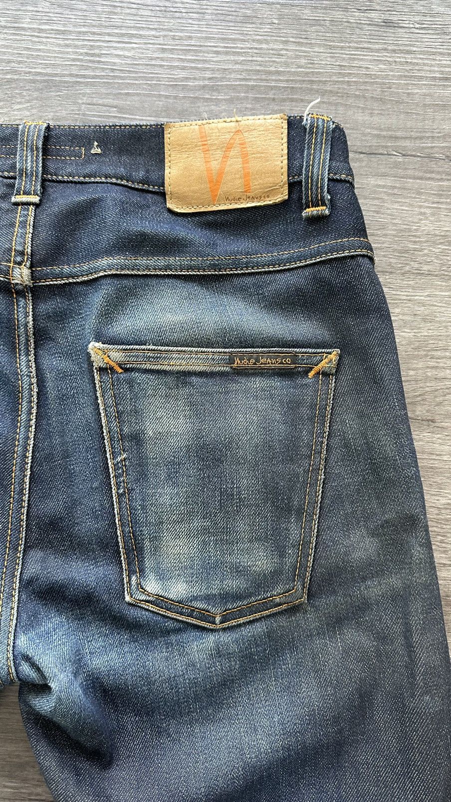 Nudie Jeans Nudie Jeans - Lean Dean - Dry Japan Selvage Size US 29 - 6 Thumbnail