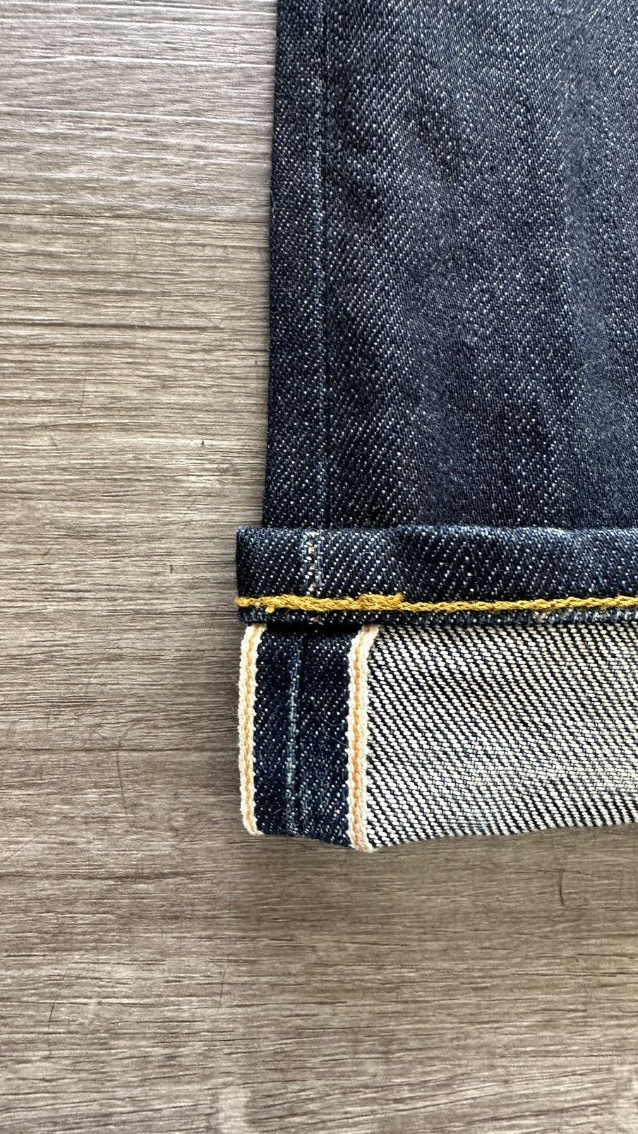 Nudie Jeans Nudie Jeans - Lean Dean - Dry Japan Selvage Size US 29 - 3 Thumbnail