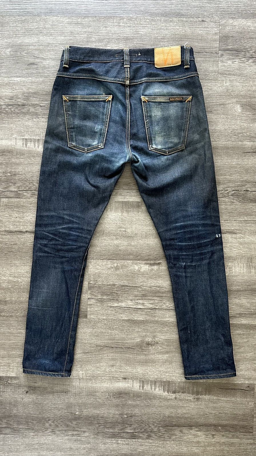 Nudie Jeans Nudie Jeans - Lean Dean - Dry Japan Selvage Size US 29 - 4 Thumbnail