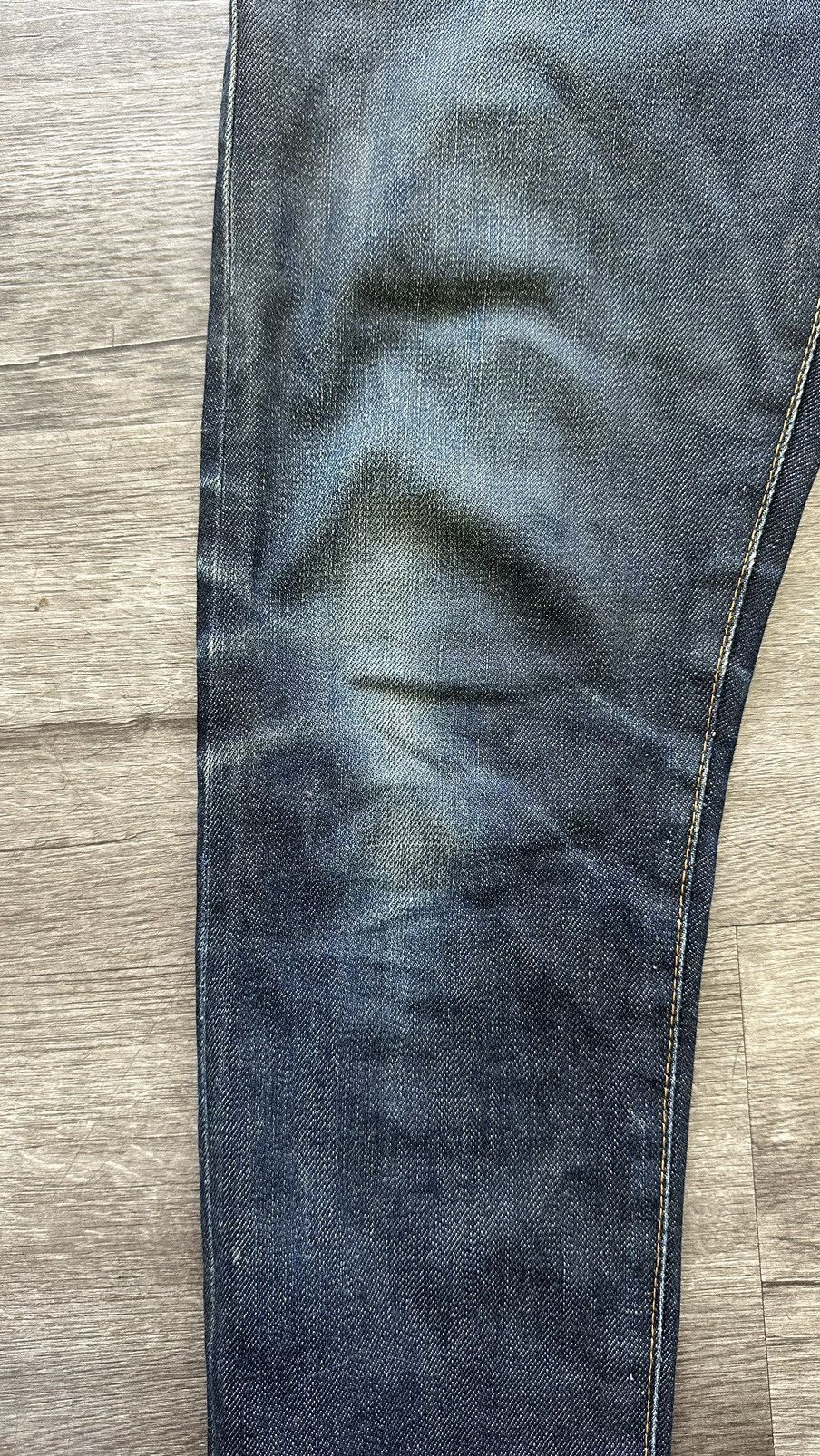 Nudie Jeans Nudie Jeans - Lean Dean - Dry Japan Selvage Size US 29 - 2 Thumbnail