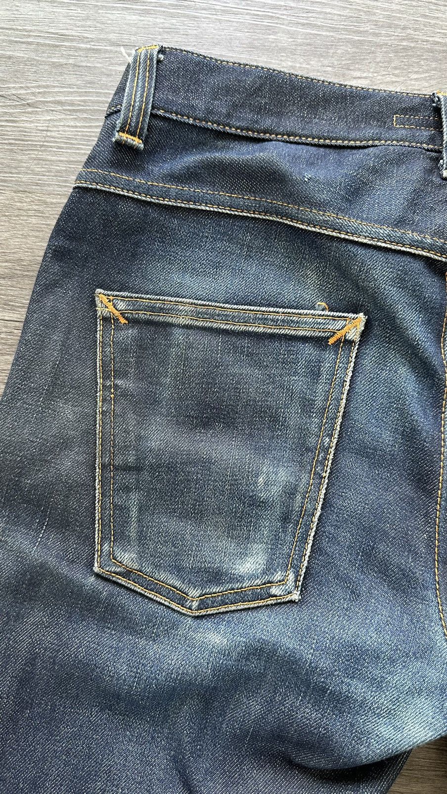 Nudie Jeans Nudie Jeans - Lean Dean - Dry Japan Selvage Size US 29 - 7 Thumbnail