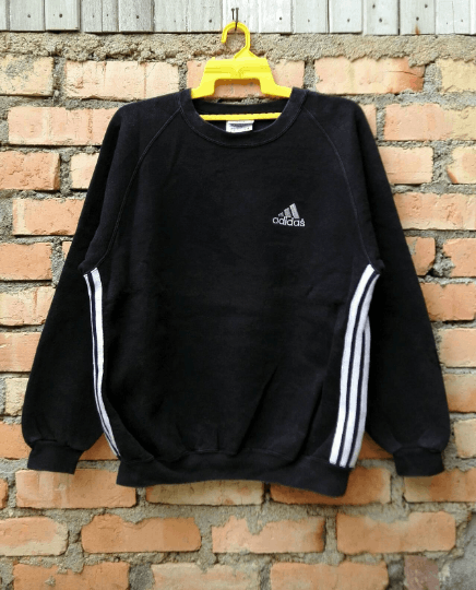 Adidas × Vintage Adidas Equipment Pullover Crewneck Medium Size Size US M / EU 48-50 / 2 - 1 Thumbnail
