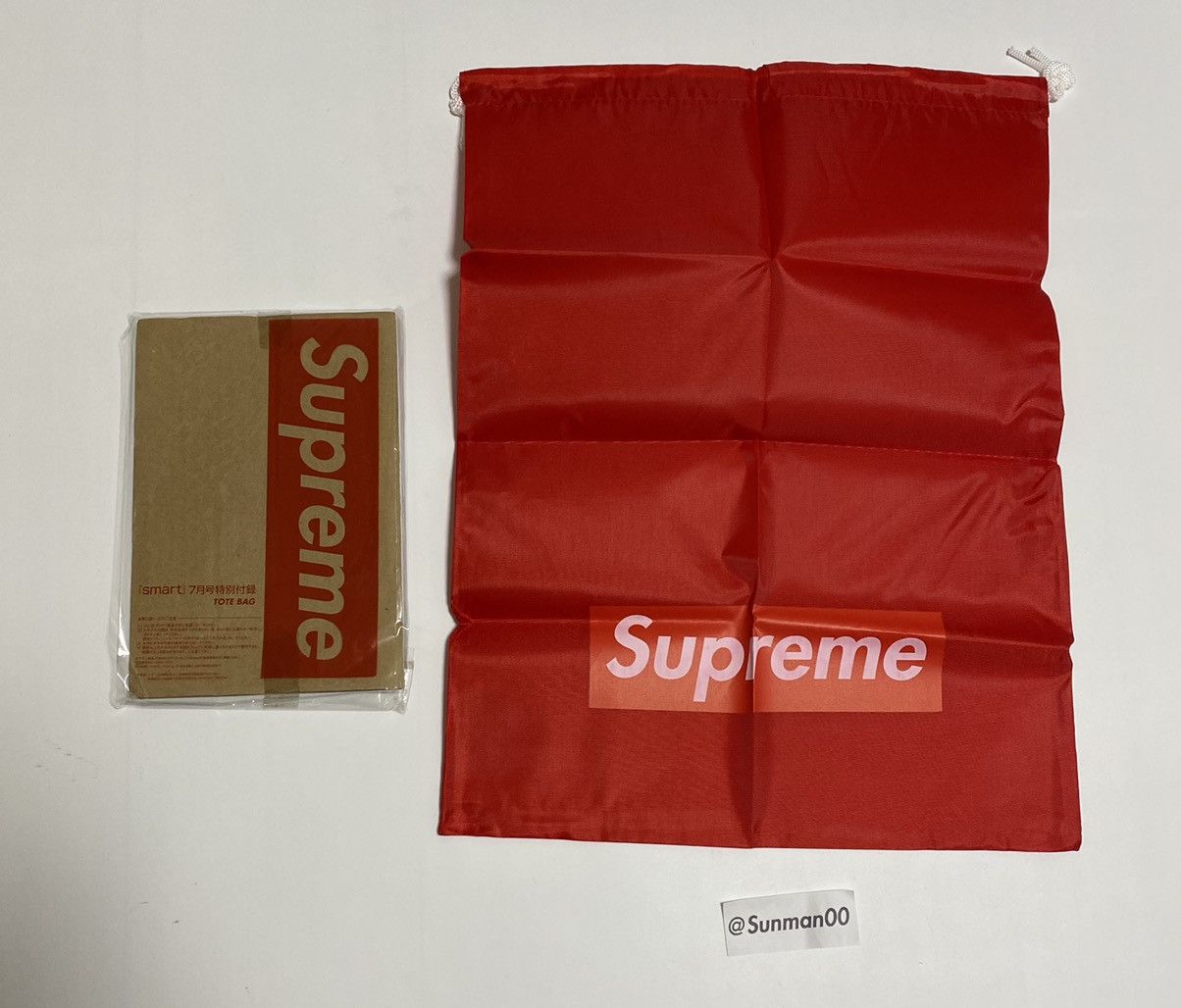2007 Supreme Box Logo Multi Bag From Cool Trans Jp Magazine in Red, Men's
