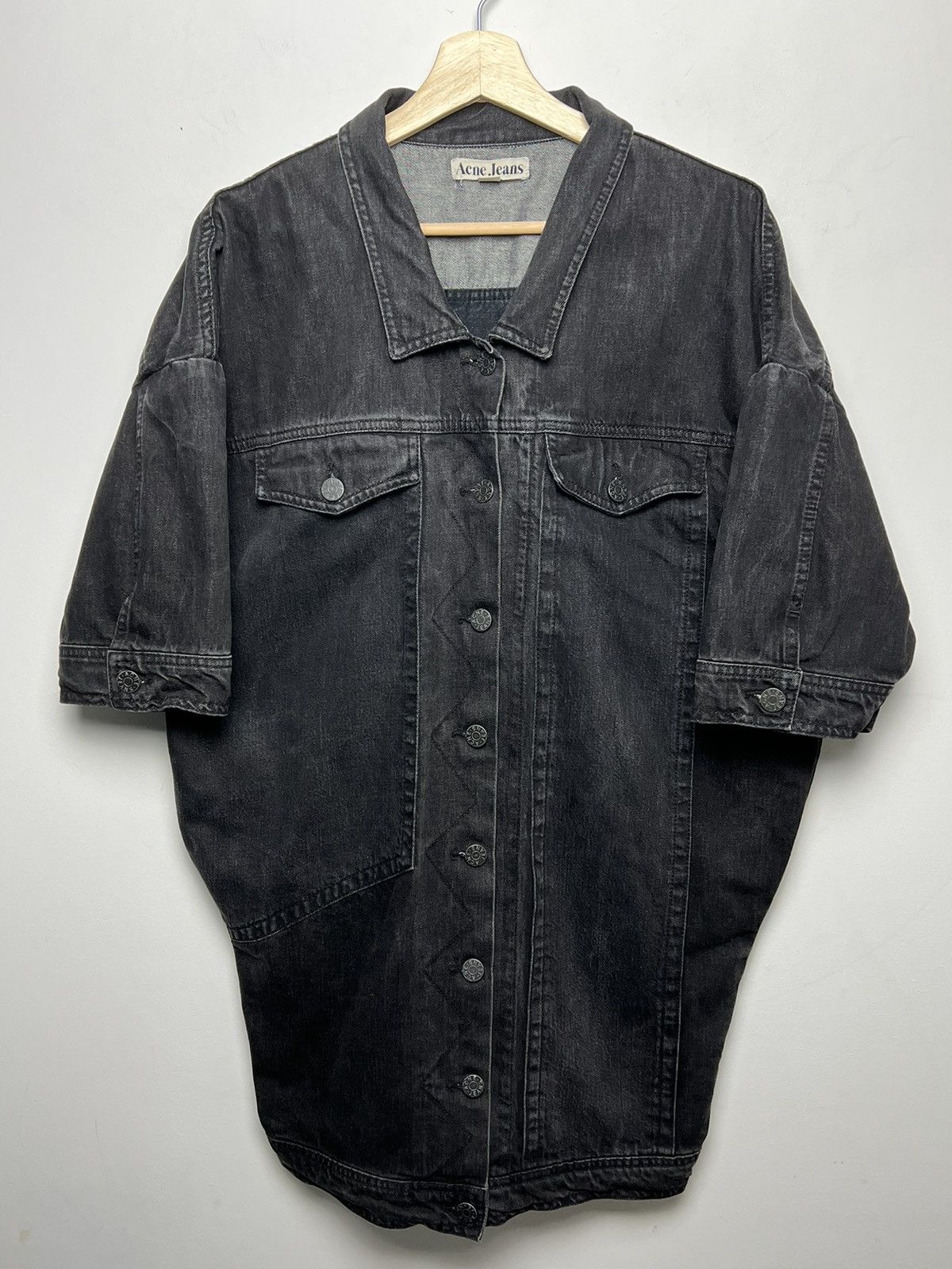 Acne Studios acne denim jacket rare vintage /overshirt/dress Size US M / EU 48-50 / 2 - 1 Thumbnail