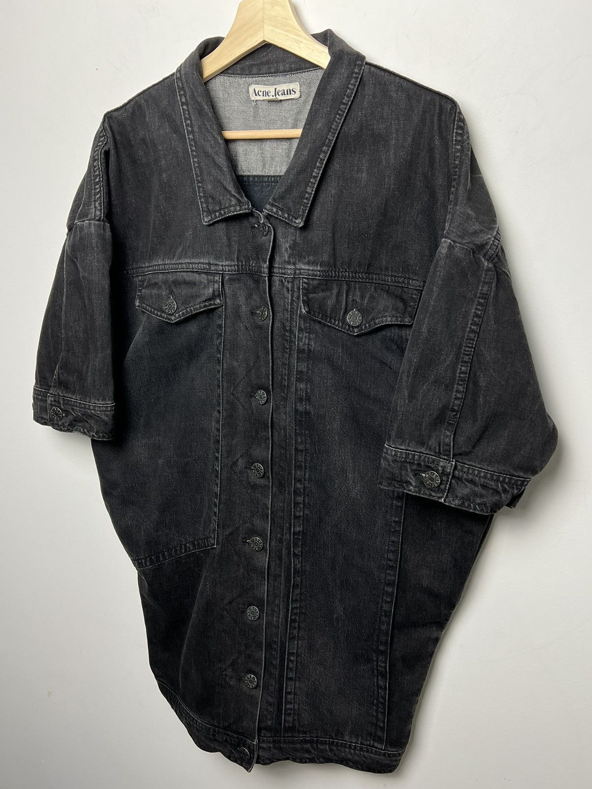 Acne Studios acne denim jacket rare vintage /overshirt/dress Size US M / EU 48-50 / 2 - 4 Thumbnail