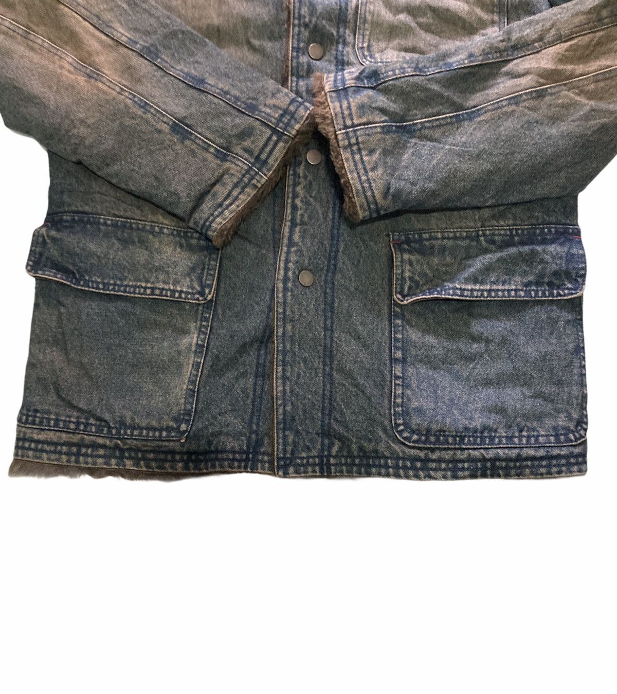 PPFM × Seditionaries PPFM DENIM FURRY JACKET Size US L / EU 52-54 / 3 - 3 Thumbnail