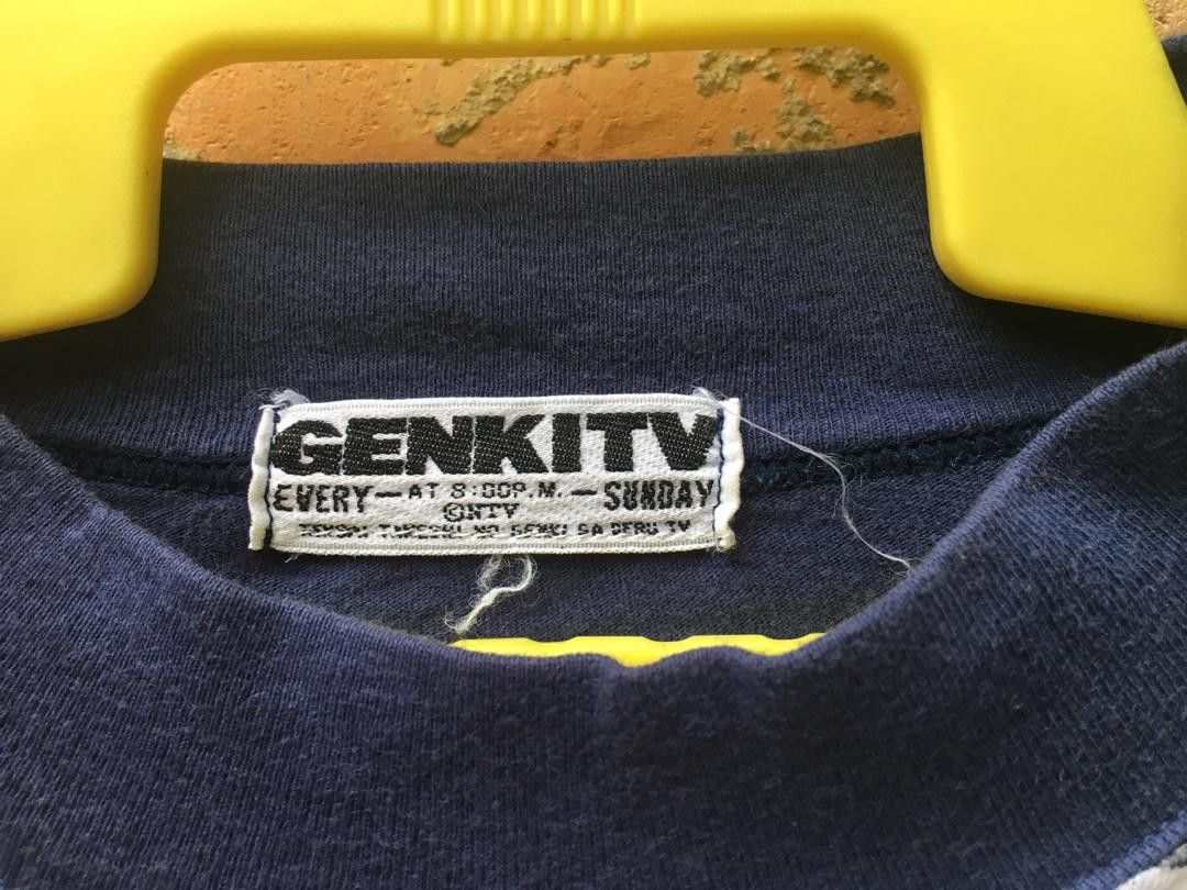Cartoon Network × Japanese Brand Vintage Genki TV Show T shirt Long Sleeve Size US M / EU 48-50 / 2 - 4 Thumbnail