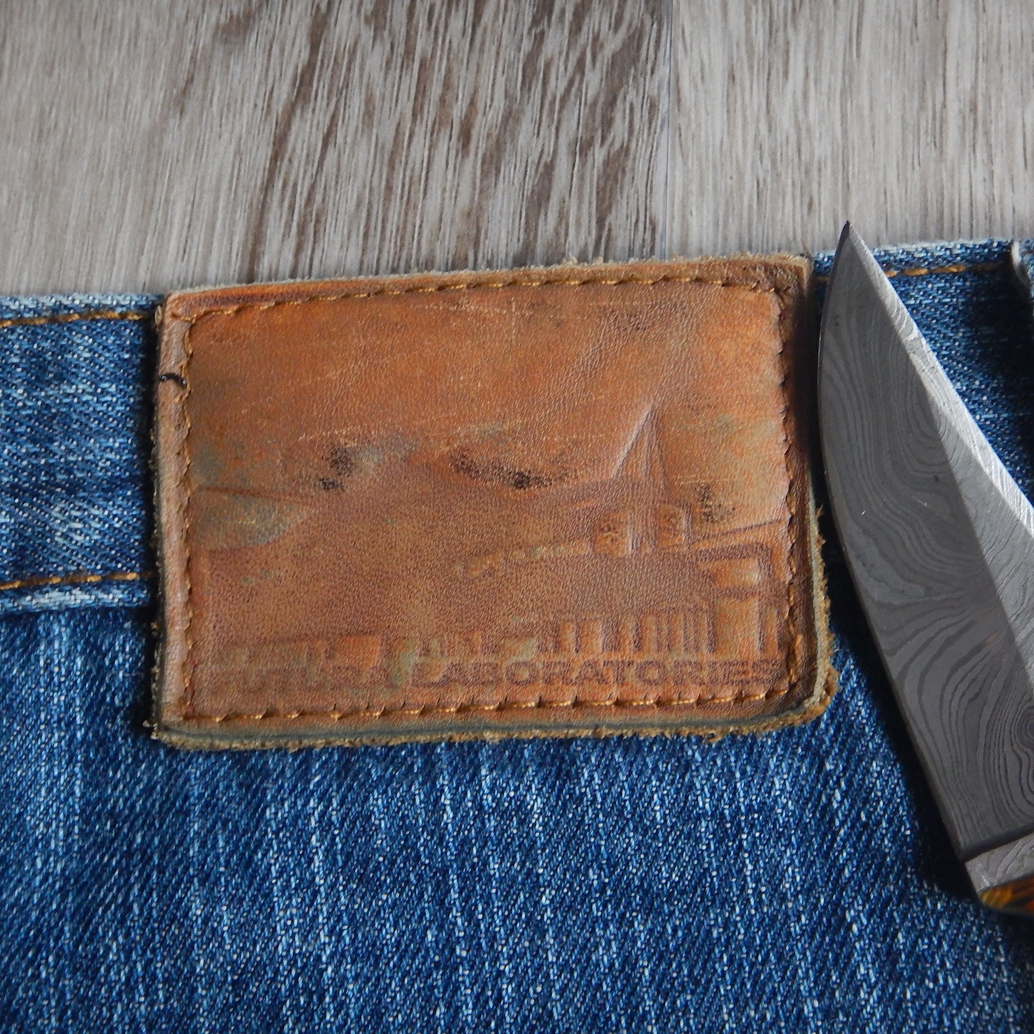 Futura Mid 2000s Futura Pointman / Embroidered Logo Denim Size US 34 / EU 50 - 6 Thumbnail