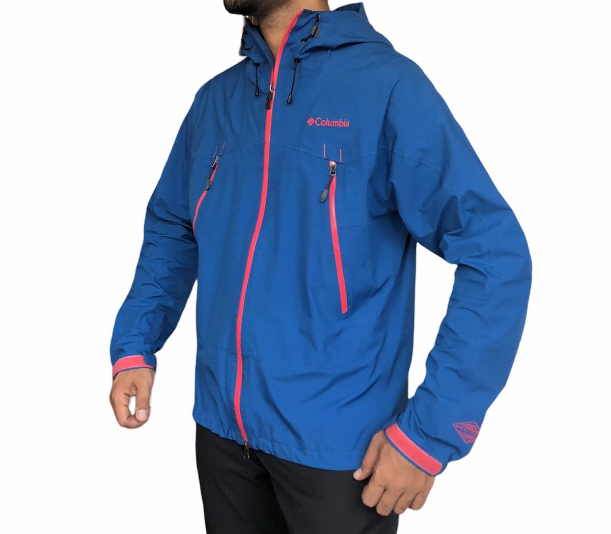 Columbia Columbia Omni-Tech Waterproof Breathable Jacket With Hoodie Size US L / EU 52-54 / 3 - 3 Thumbnail