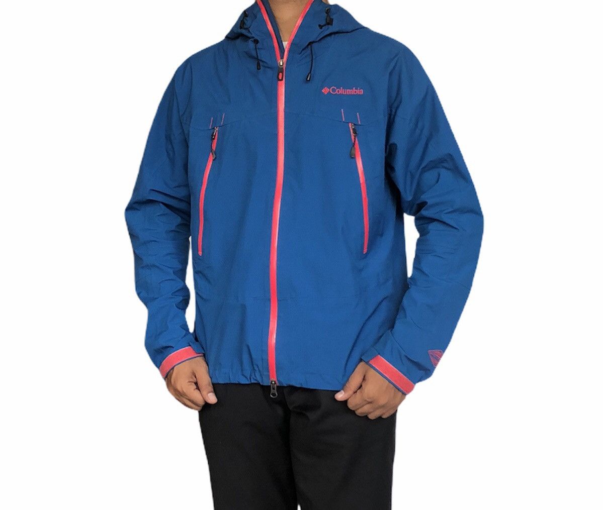 Columbia Omni-Tech Waterproof Breathable Jacket With Hoodie