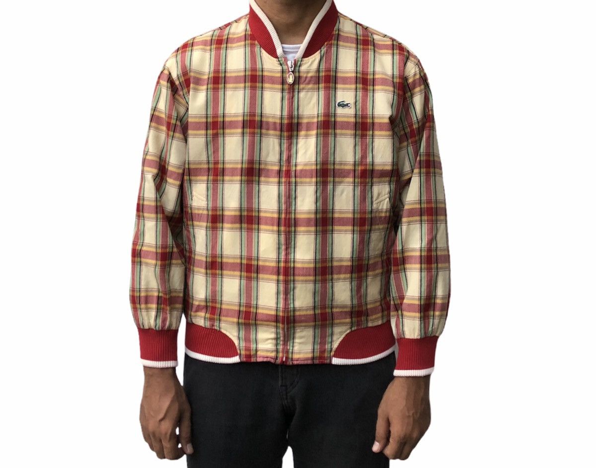Lacoste Vintage Lacoste Bomber Jacket Size US S / EU 44-46 / 1 - 1 Thumbnail
