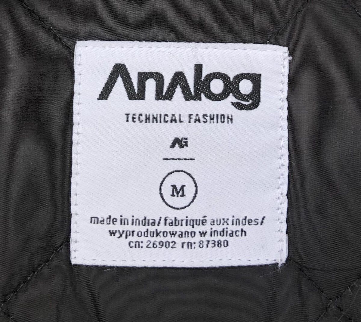 Analog Analog Checkered Sleeve Hoodie Puffer Jacket Size US M / EU 48-50 / 2 - 13 Thumbnail