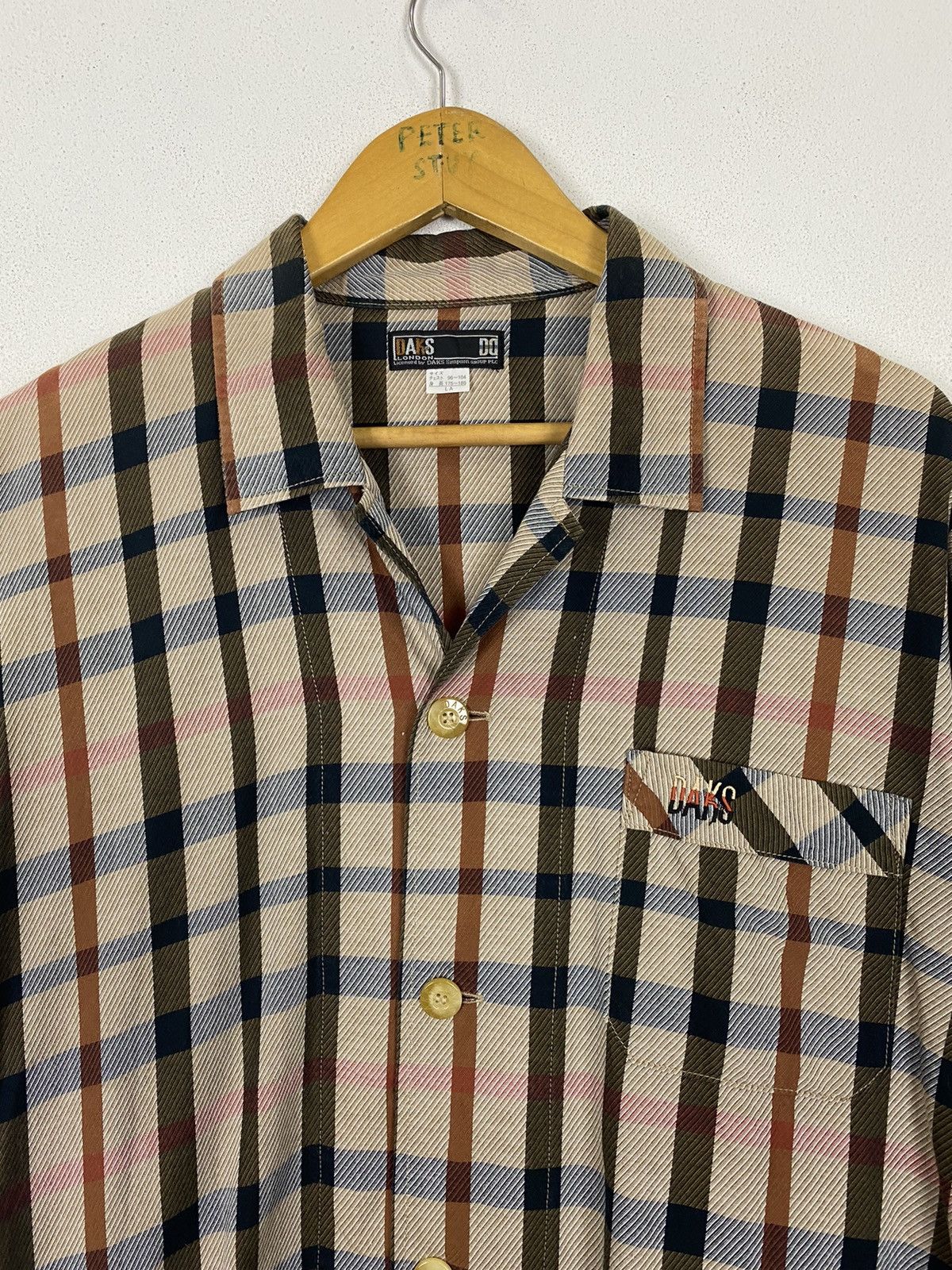 DAKS DAKS LONDON BUTTON SHIRT Size US L / EU 52-54 / 3 - 3 Thumbnail