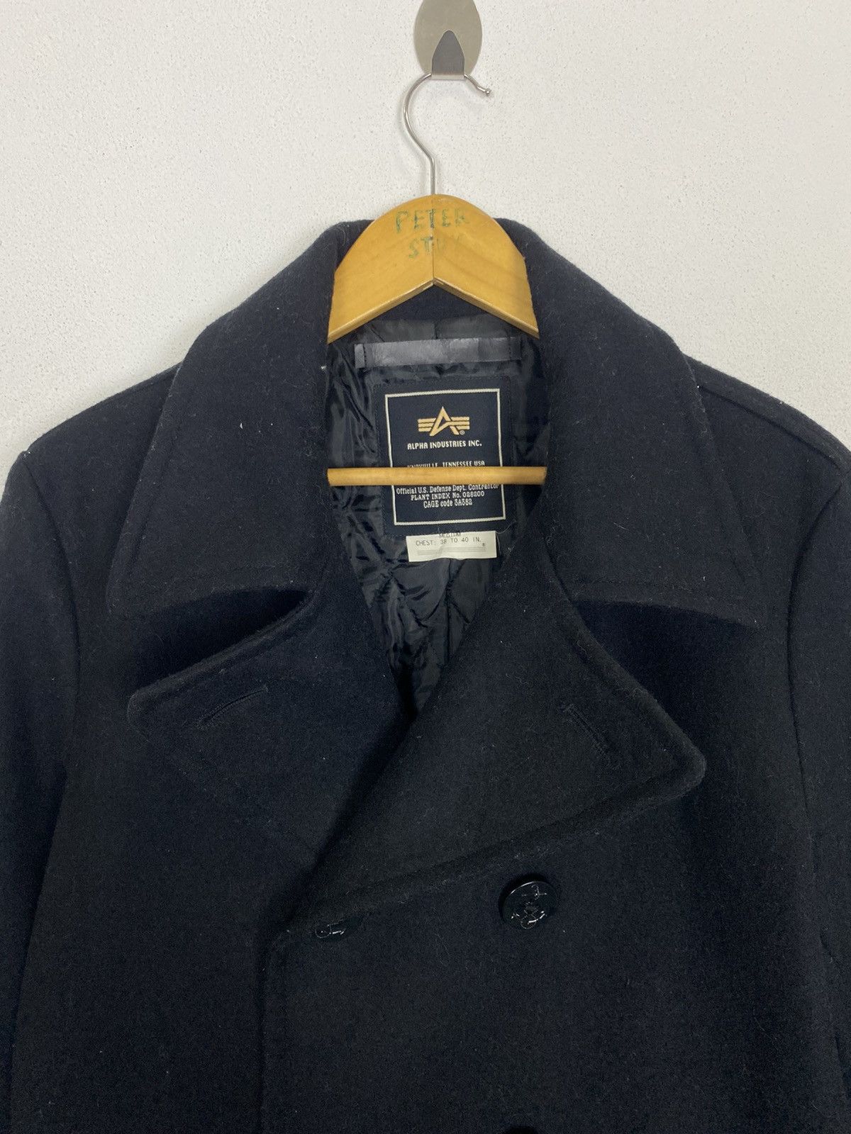 Alpha Industries ALPHA INDUSTRIES PEA COAT Size US M / EU 48-50 / 2 - 5 Thumbnail