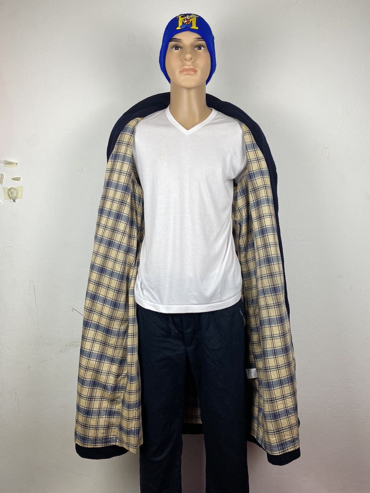 DAKS × Selected Homme Darks London NovaCheck long Coat Home Style Size US M / EU 48-50 / 2 - 4 Thumbnail