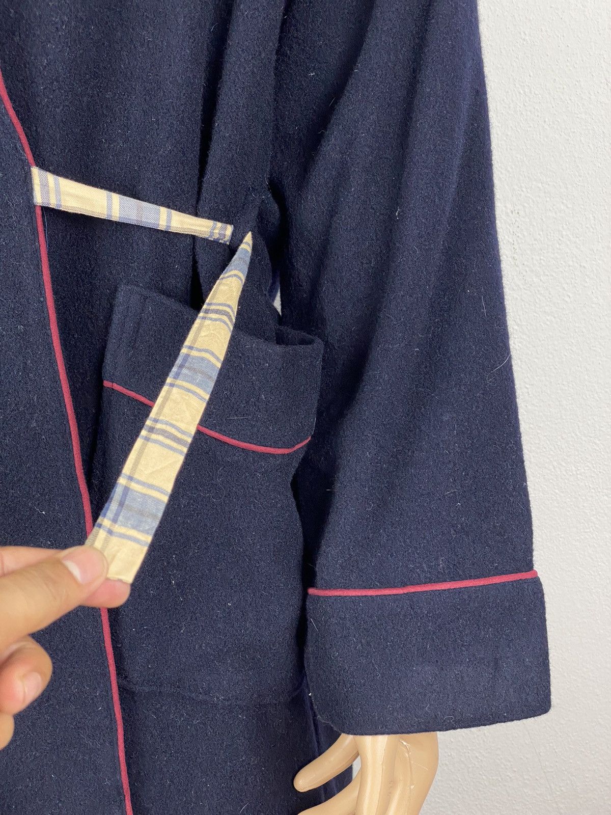 DAKS × Selected Homme Darks London NovaCheck long Coat Home Style Size US M / EU 48-50 / 2 - 8 Thumbnail